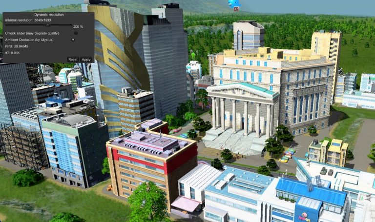 Мод на повышение уровня здания в cities skylines