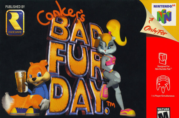 Насколько хорошо вы помните Conker’s Bad Fur Day?