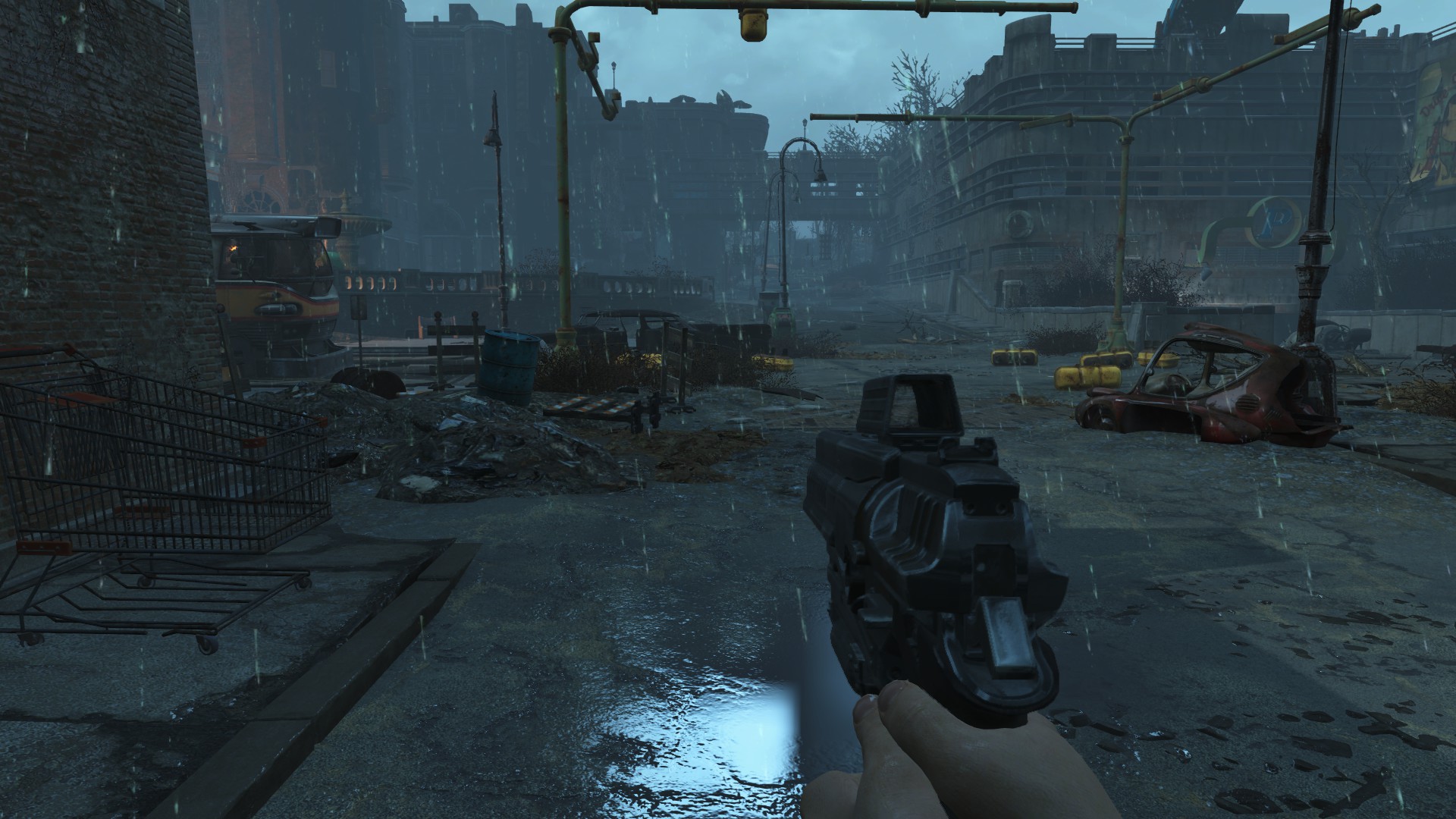 Fallout 4 во время дождя фото 13