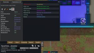 Rimworld мод expanded prosthetics and organ engineering гайд