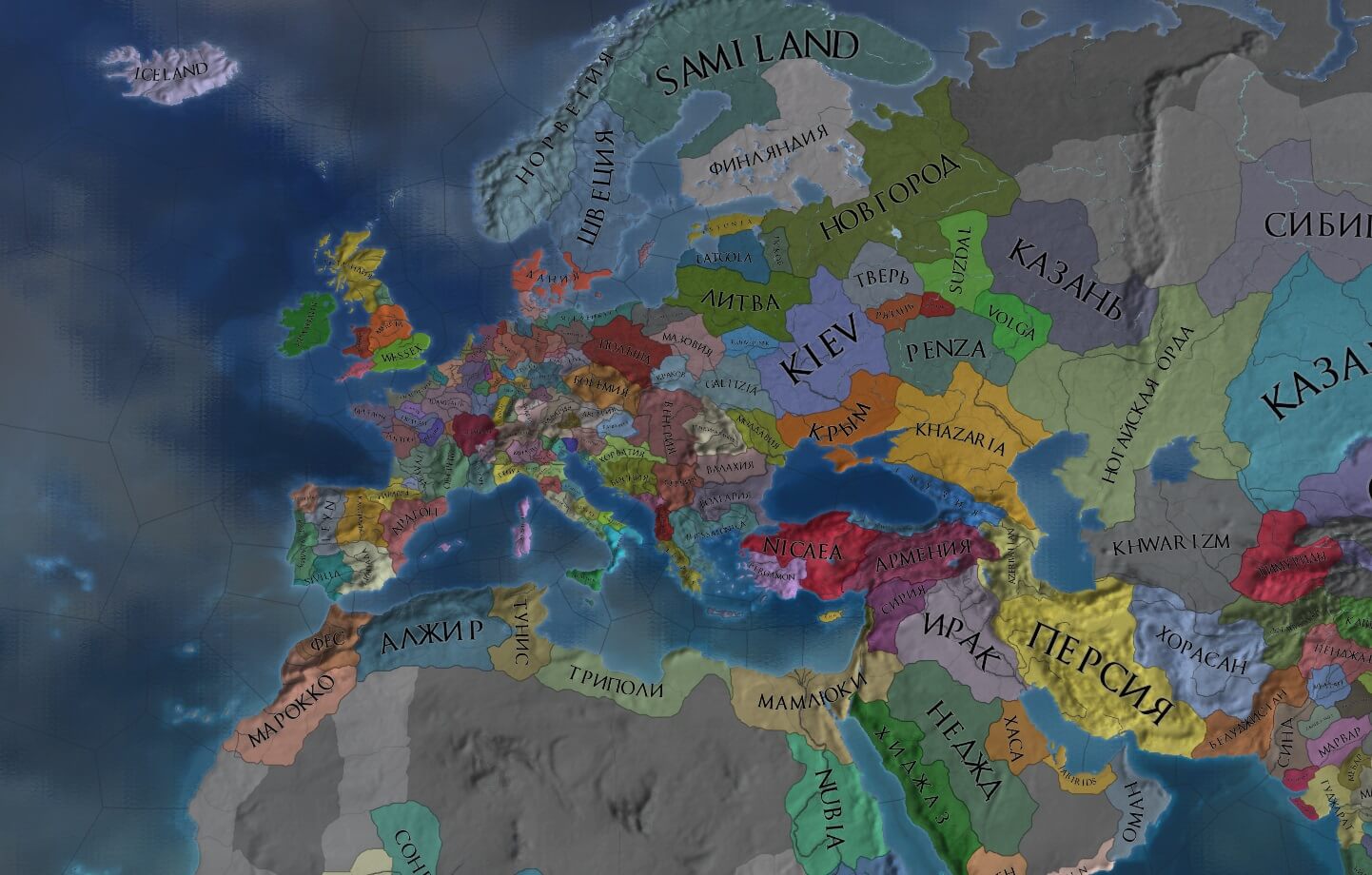 Карта europe universalis 4