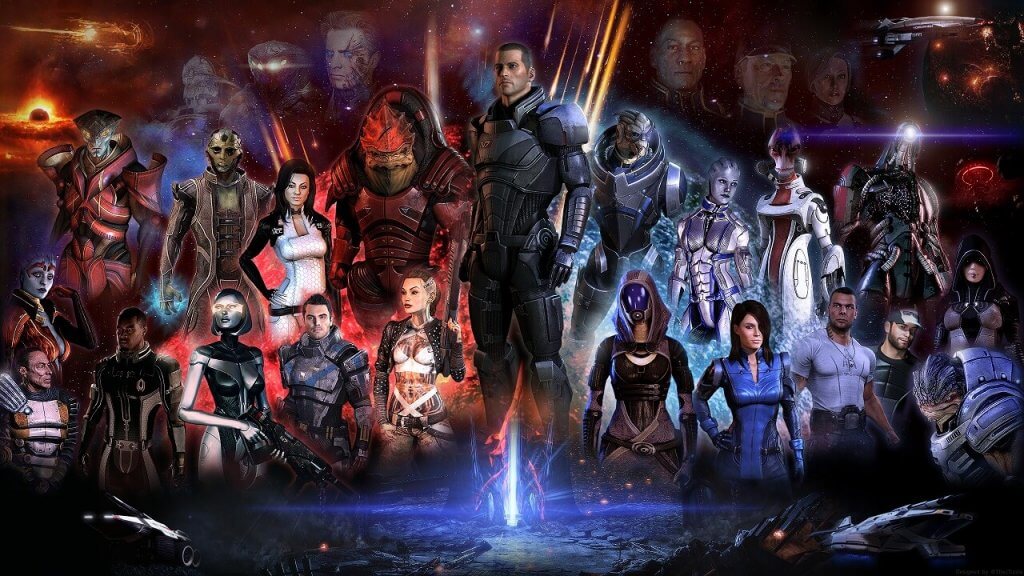 Лучшие компаньоны из Mass Effect