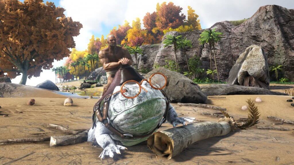 Почему в Ark стоит ездить верхом на лягушке