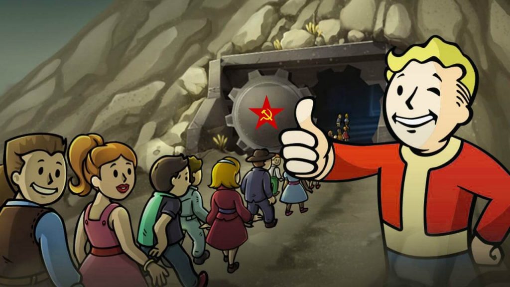 4. В Fallout Shelter мы наблюдаем эксперимент по проверке эффективности коммунизма в условиях постапокалиптического общества