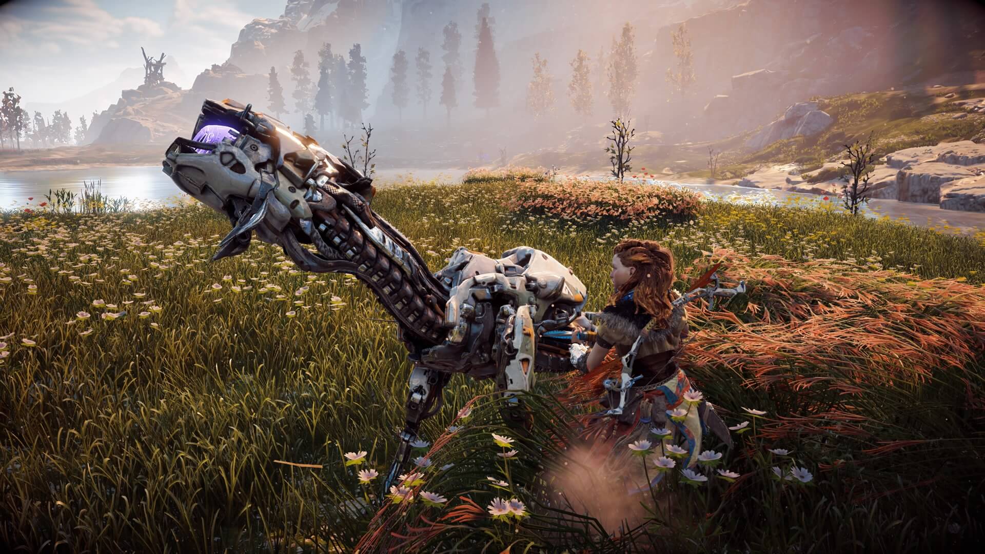 Сравнение horizon zero dawn