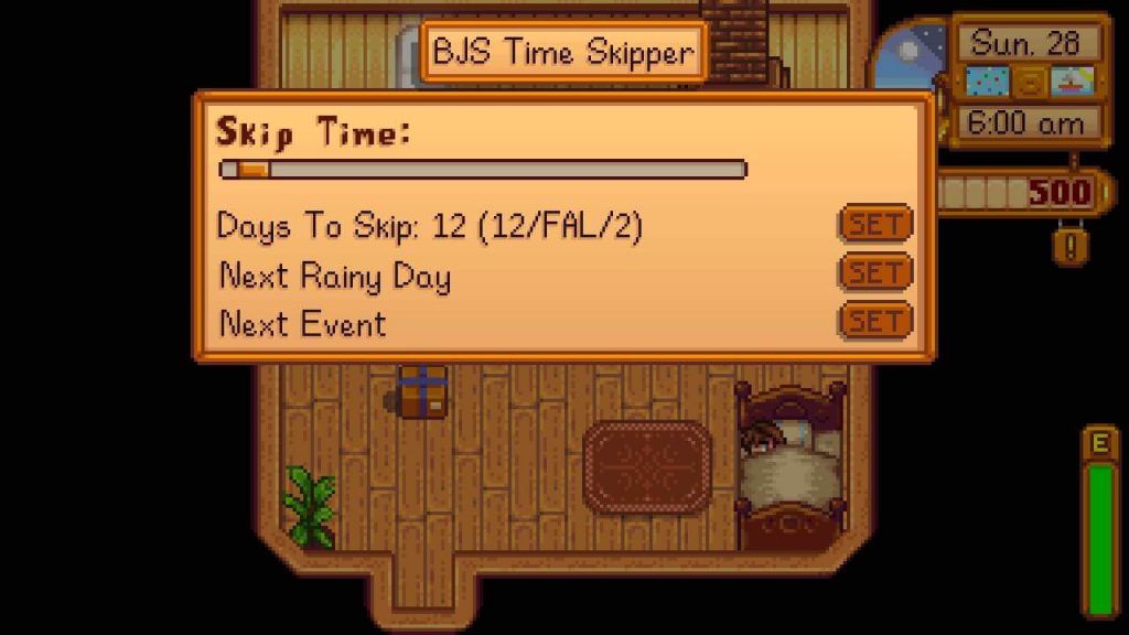 Пропуск времени (BJS - Time Skipper)