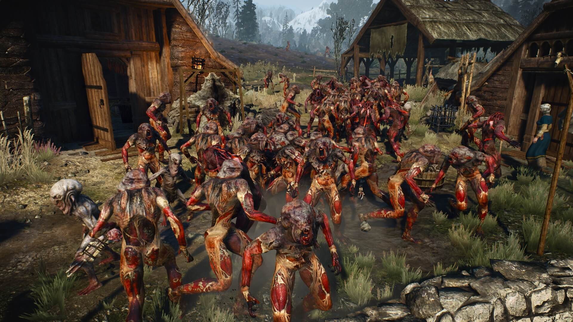 The witcher 3 brutal blood фото 73
