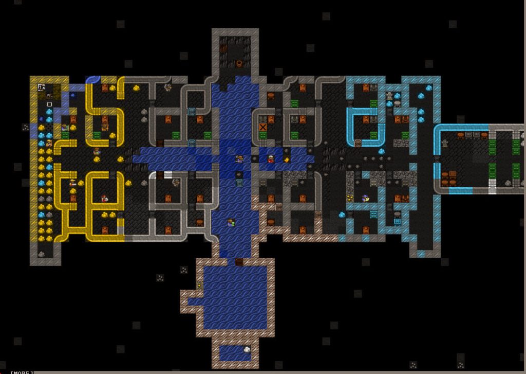 Aquifers, Dwarf Fortress
