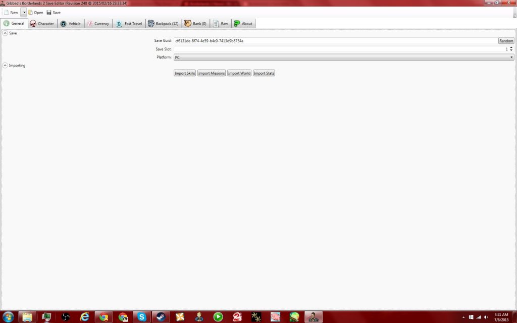 Borderlands 2 Gibbed S Borderlands 2 Save Editor