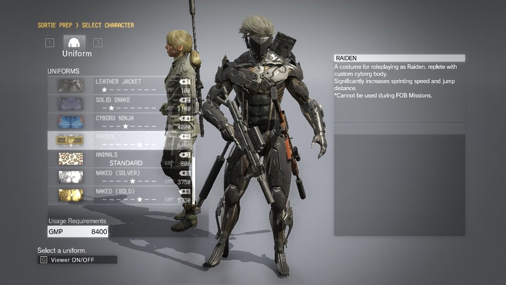 Metal Gear Solid 5: The Phantom Pain Weapon and Item Unlocker