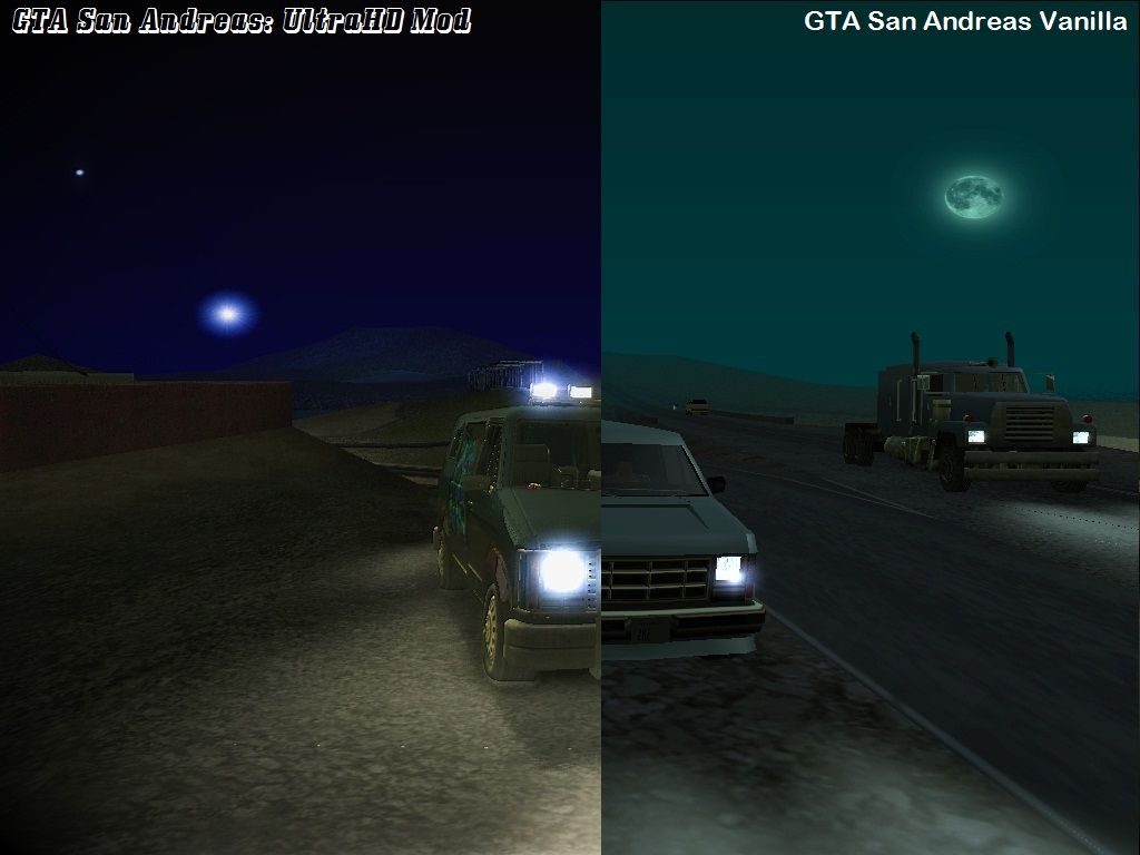 San Andreas GTA SA UltraHD Mod