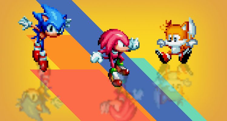 Sonic Mania Falling with style