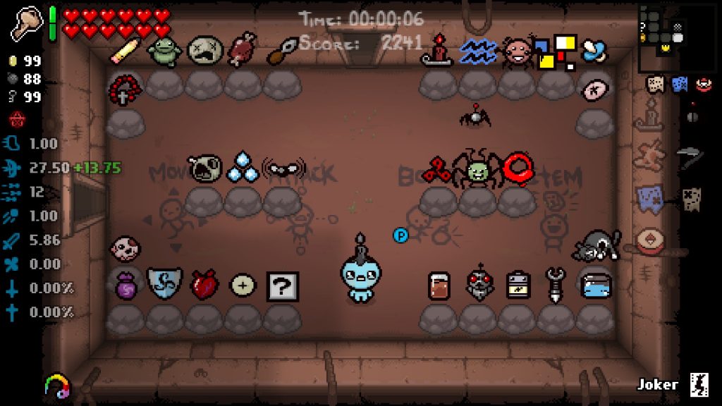 The Binding of Isaac: Afterbirth Items In Spawn