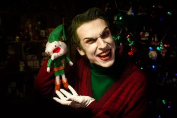 Джокер желает всем очень страшного Рождества