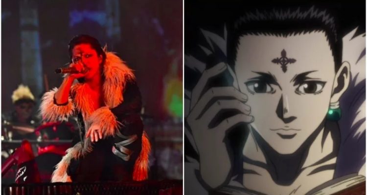 Японская рок-звезда выступает в косплее из Hunter X