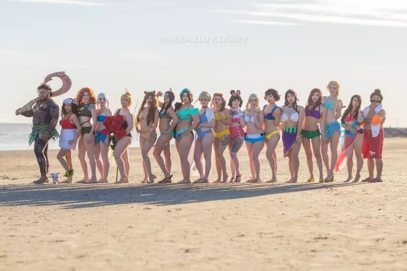 Команда “А” проводит время на пляже