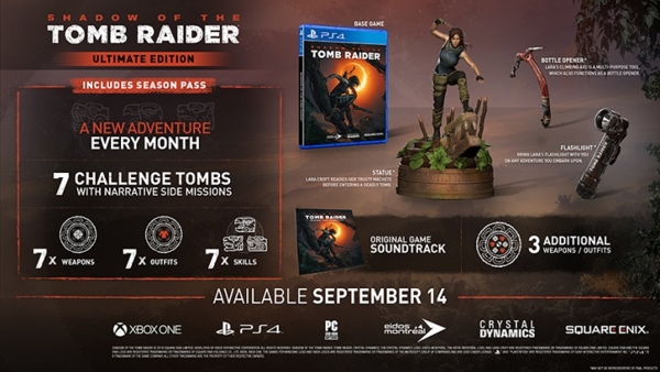 Shadow of the Tomb Raider - первые подробности игры