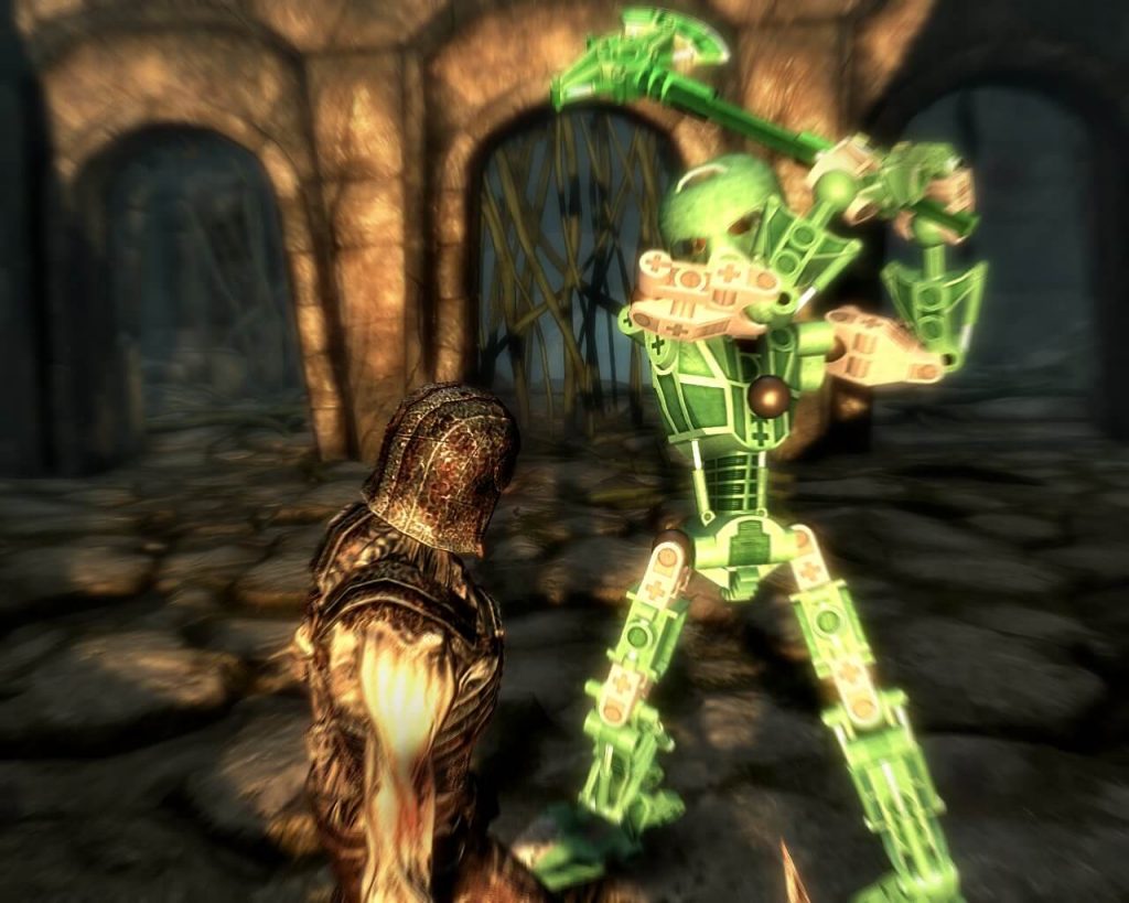 Мод The Elder Scrolls V: Skyrim — Bionicle Toa Races