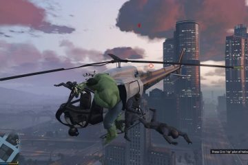 Мод Hulk для GTA 5 позволит плющить телом НИПов с 10000 футов