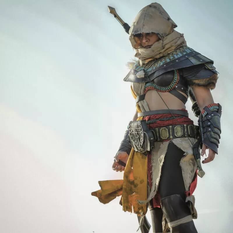 Это Байек из Assassin's Creed Origins
