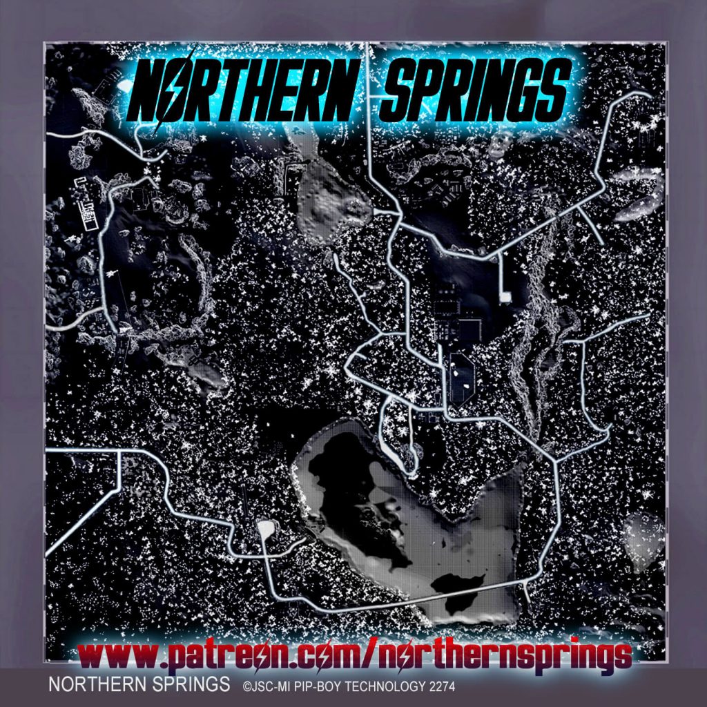 Мод Northern Springs для Fallout 4 добавляет новые заснеженные территории