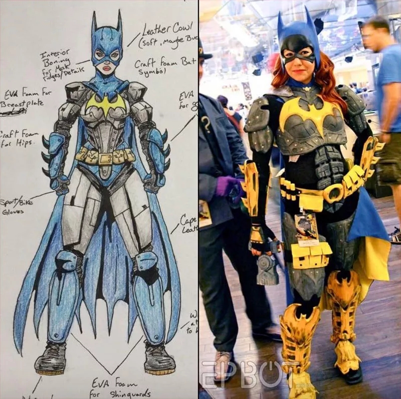 От Эскиза до Batgirl