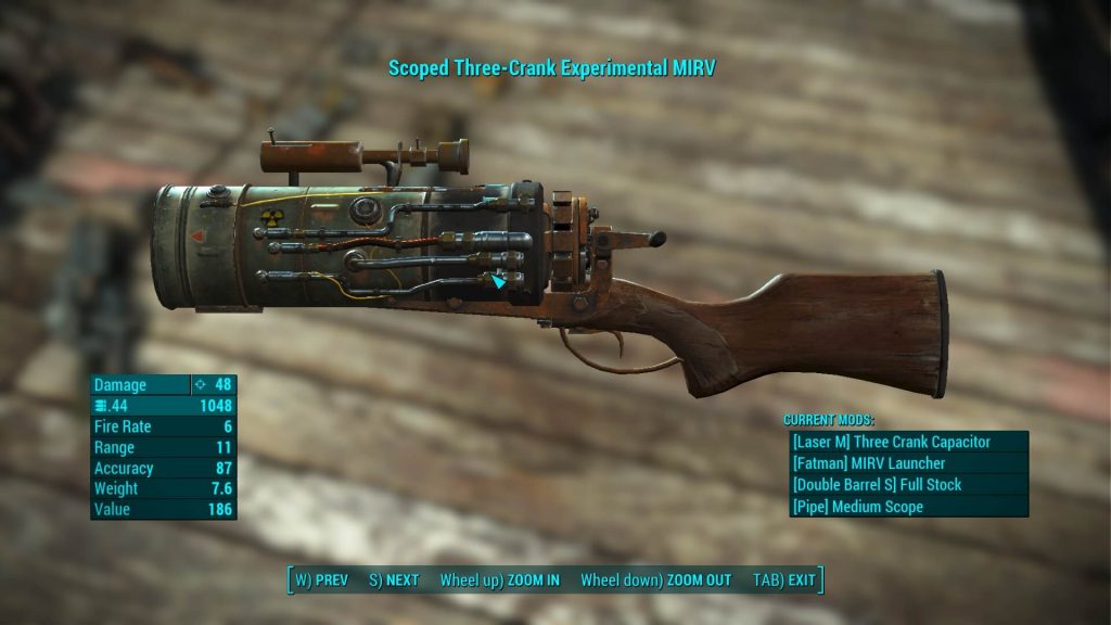 Мод для Fallout 4 позволит вам прикрепить любую модификацию к любому оружию