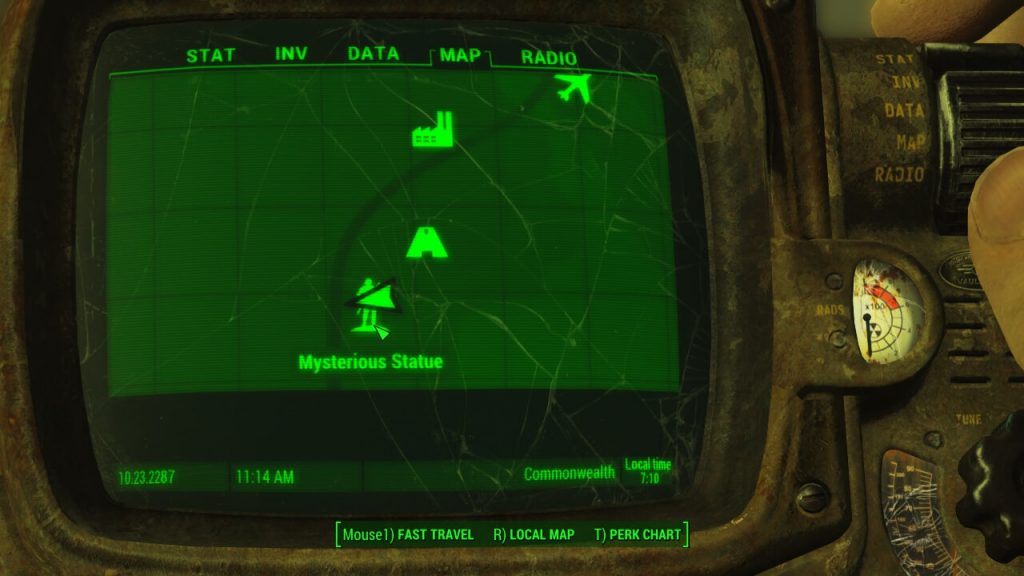 Мод для Fallout 4, с помощью которого можно поклоняться статуе Тодда Говарда