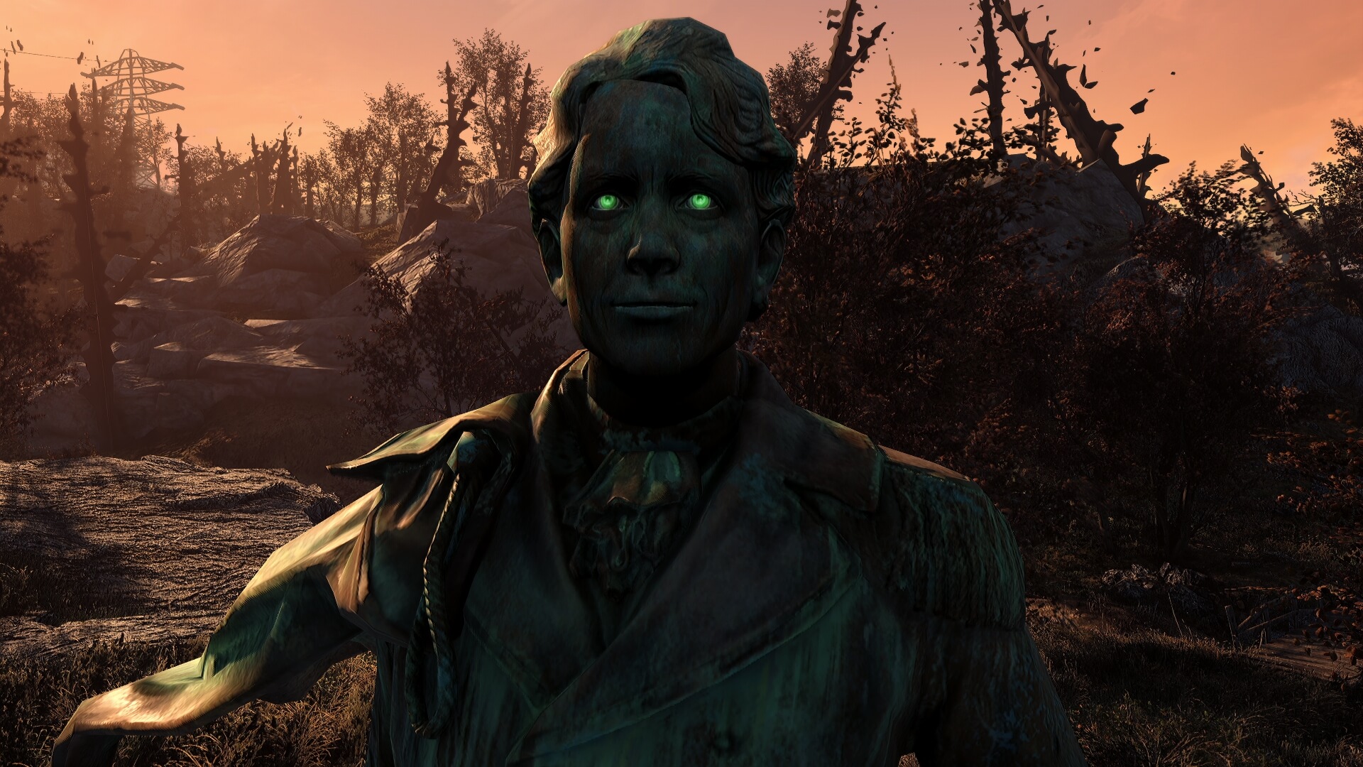 Fallout 4 glow eyes фото 7