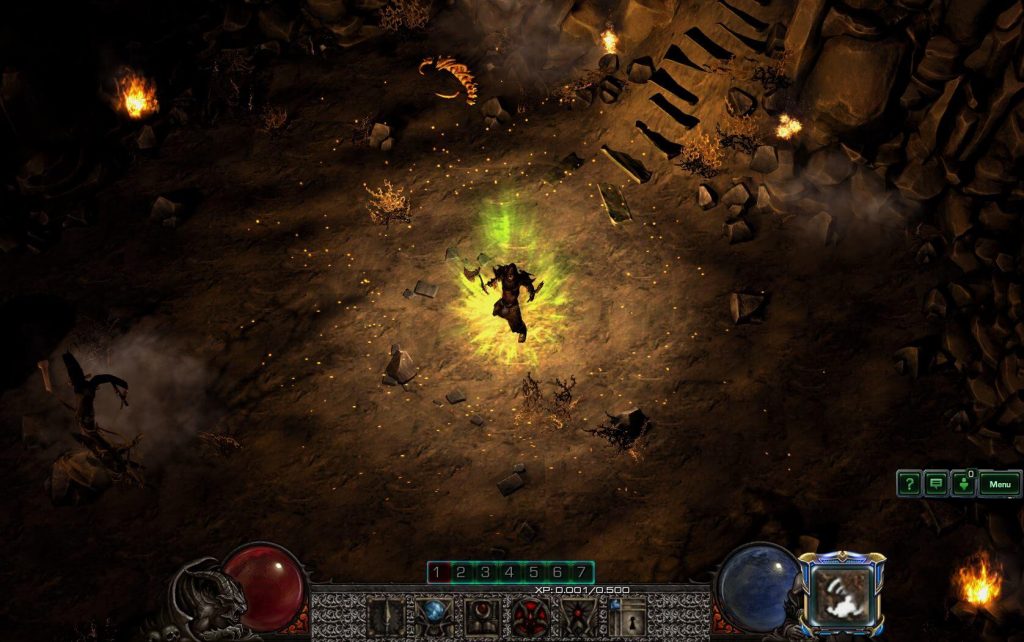 Воссозданная версия игры Diablo 2 в StarCraft 2 выглядит довольно интересно