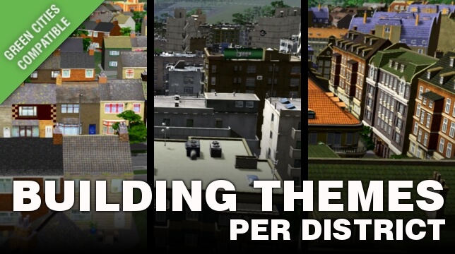 Модификации, которые позволяют повсюду использовать европейские здания в игре Cities: Skylines