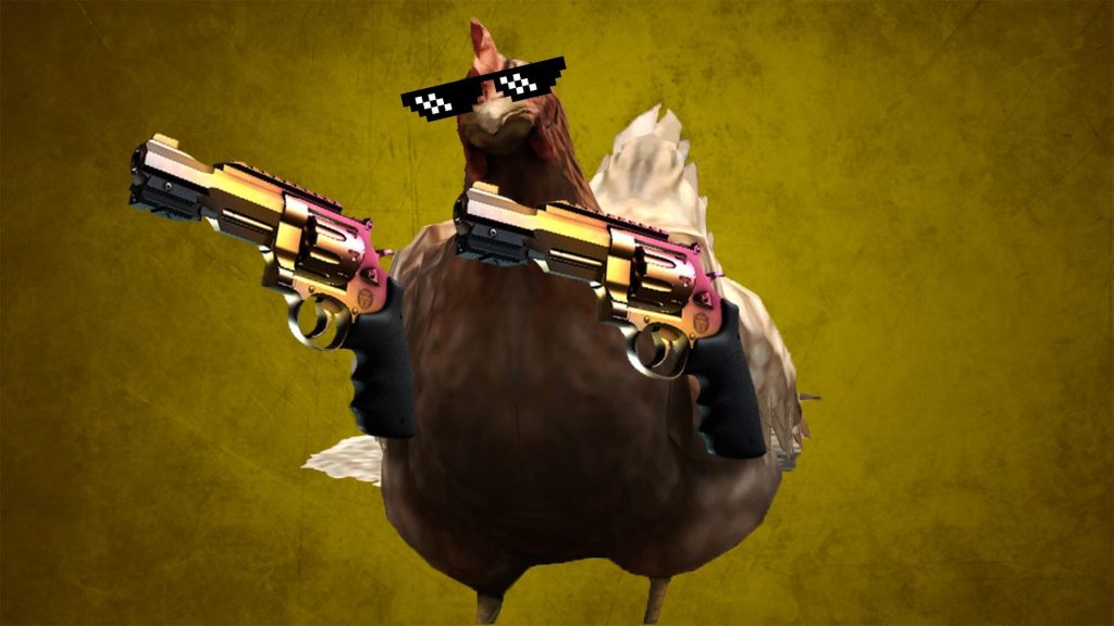 Удивительно сложная история куриц в Counter-Strike