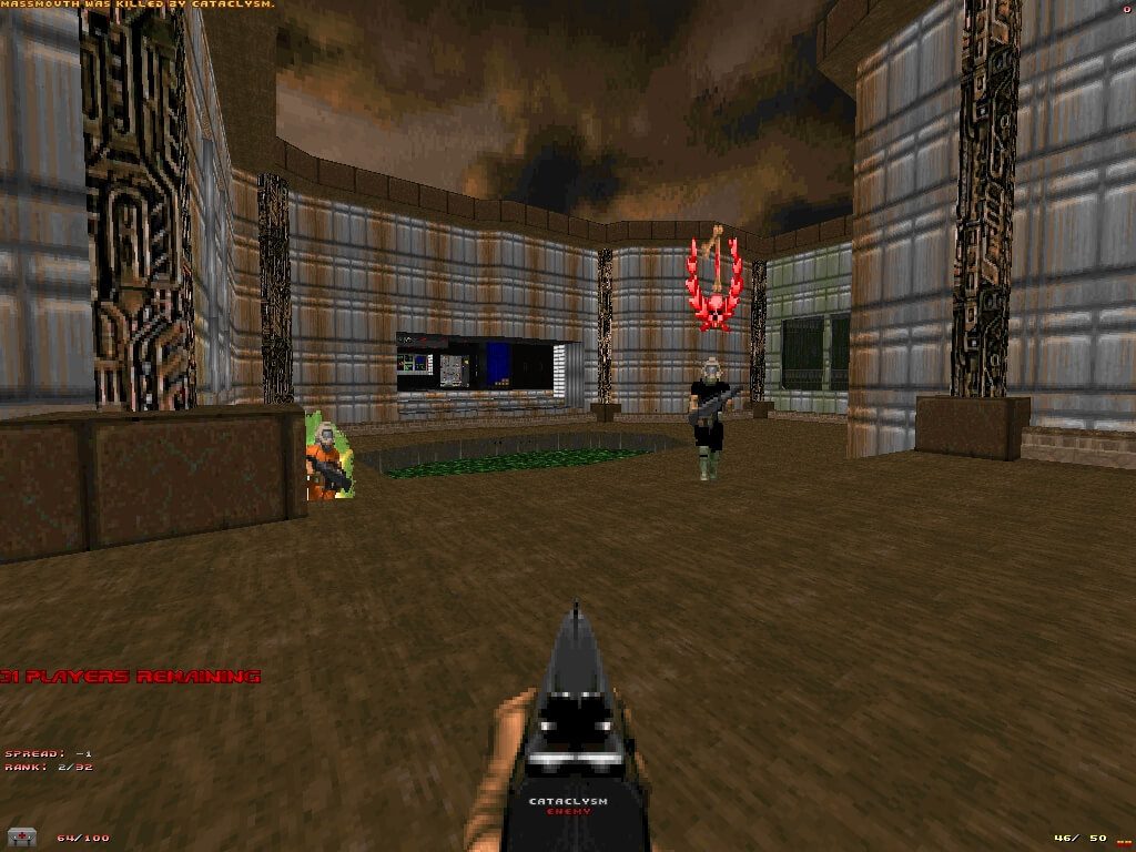 Мод на Doom 2 привносит в классический шутер режим королевской битвы на 64 человека