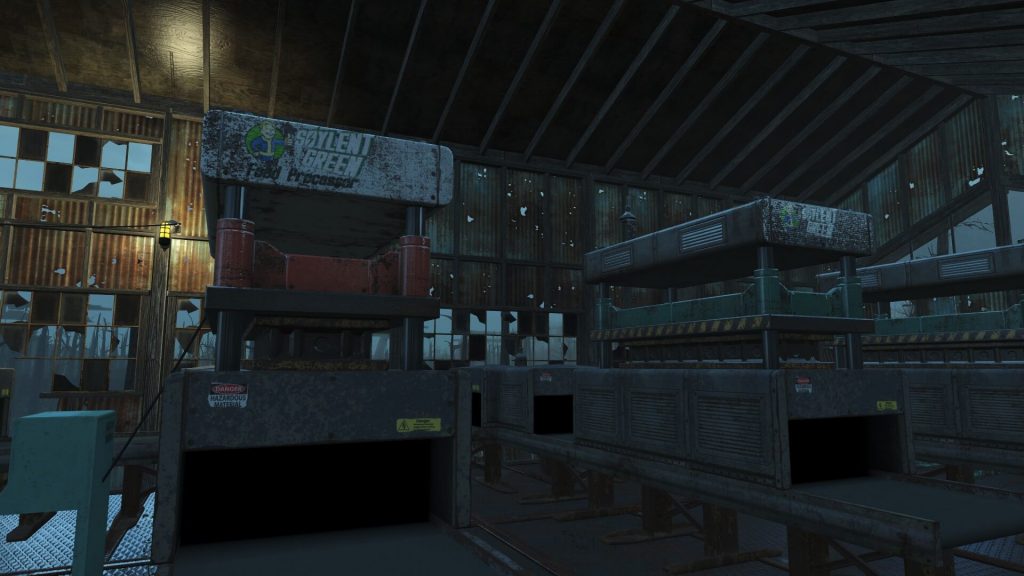 Дополнение Fallout 4 Contraption включает в себя оборудование для переработки трупов и производства «Зеленого Сойлента»