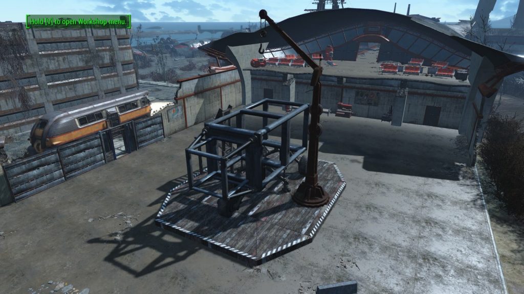 Мод на Fallout 4 позволяет вам иметь портативную базу внутри Вертокрыла