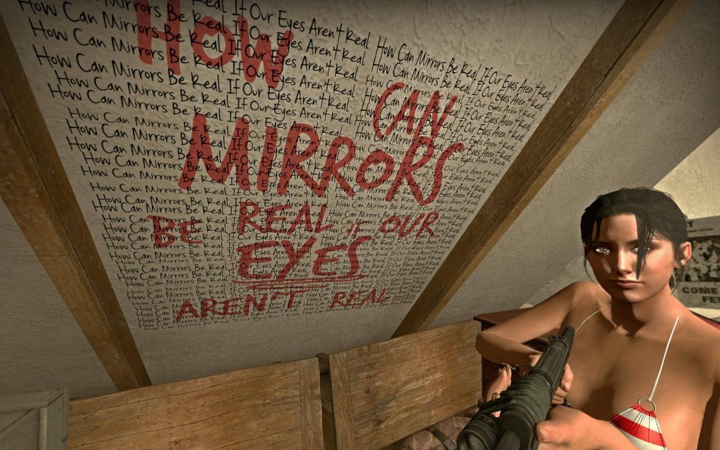 Мод к Left 4 Dead 2 превращает твиты Джейдена Смита в странные умопомрачающие граффити