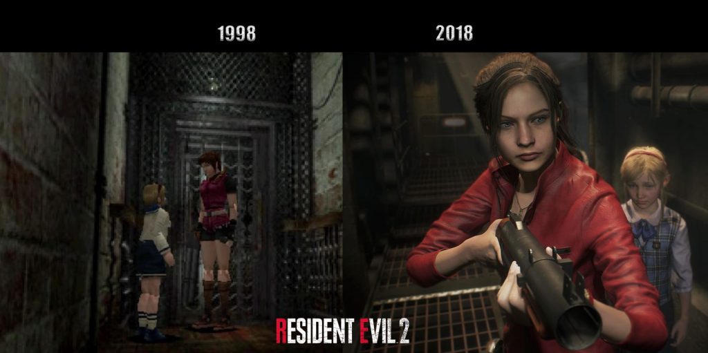 Новые сравнительные скриншоты между оригиналом и ремейком Resident Evil 2