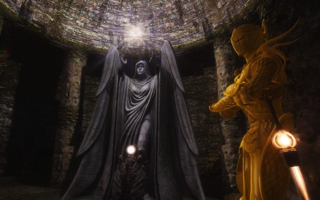 Мод для Skyrim, добавляющий Dark Souls в мир Тамриэля