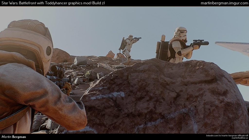 Графический мод для Star Wars Battlefront делает игру похожей на фильм