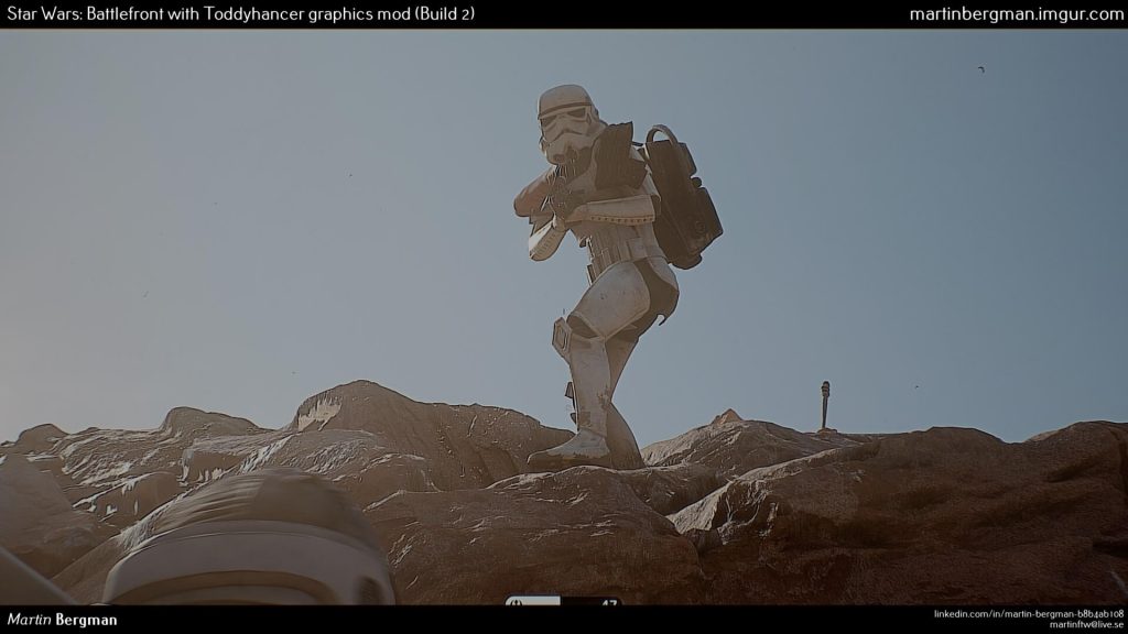 Графический мод для Star Wars Battlefront делает игру похожей на фильм