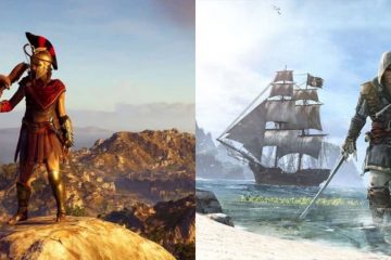 Сравниваем карту игры Assassin’s Creed Odyssey с картами из 10 других игр серии
