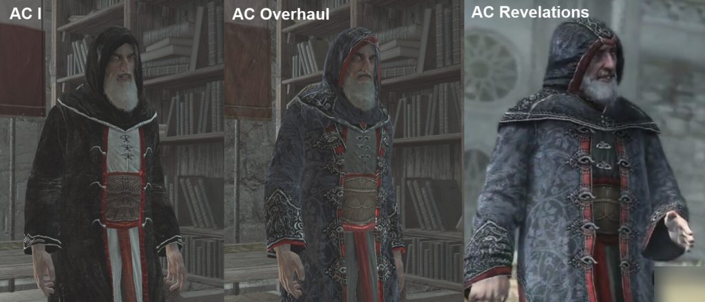 Мод для Assassin’s Creed переносит Альтаира из оригинала в 2016 год