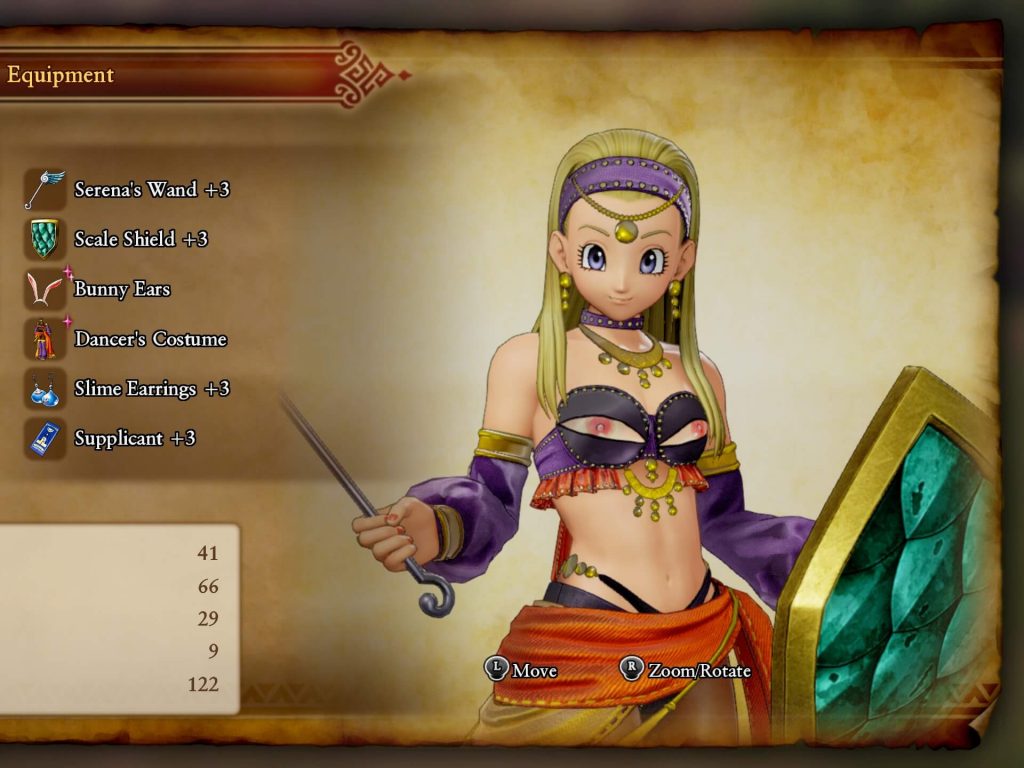 Dragon Quest XI - вышли первые nude моды для Джейд и Серены