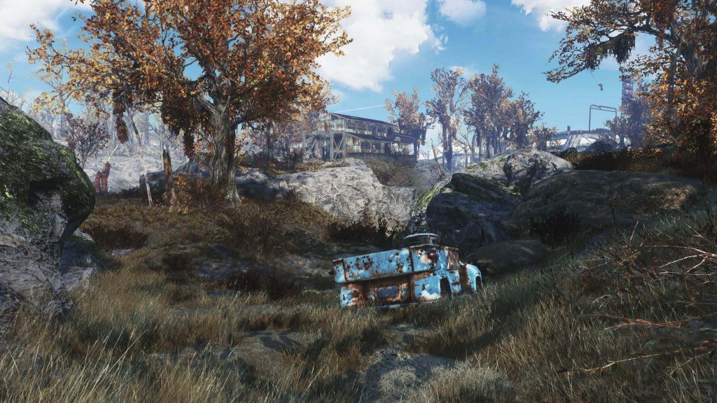 Мод Landscape Overhaul HD добавляет 2K HD текстуры ландшафта Fallout 4