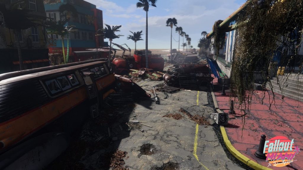 Мод Fallout: Miami привносит солнце, море и песок в пост-апокалипсис