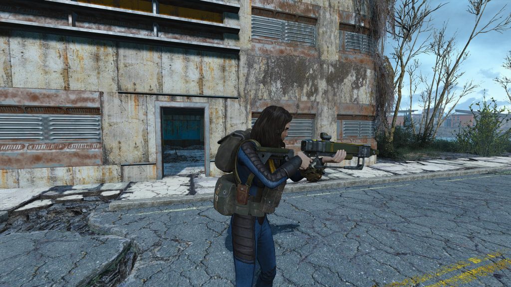 Переносные рюкзаки добавили модом в Fallout 4