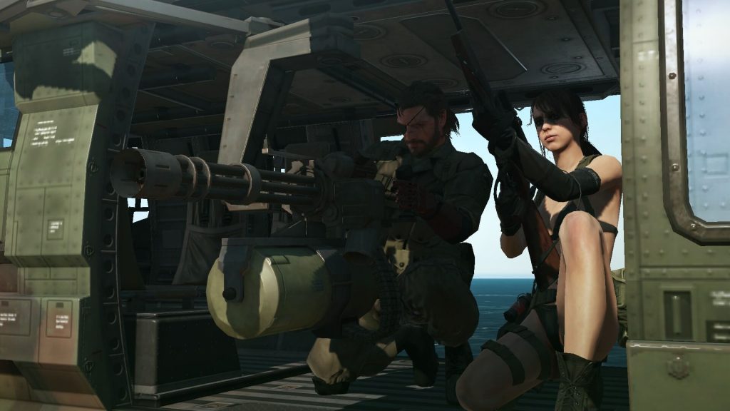 Nude мод для Quiet из Metal Gear Solid 5