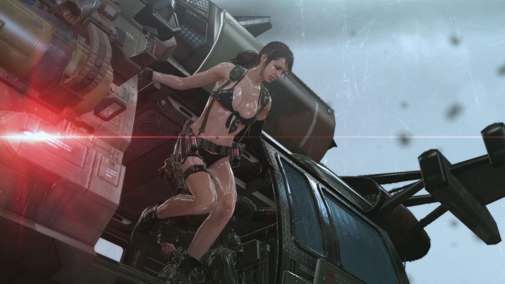 Nude мод для Quiet из Metal Gear Solid 5