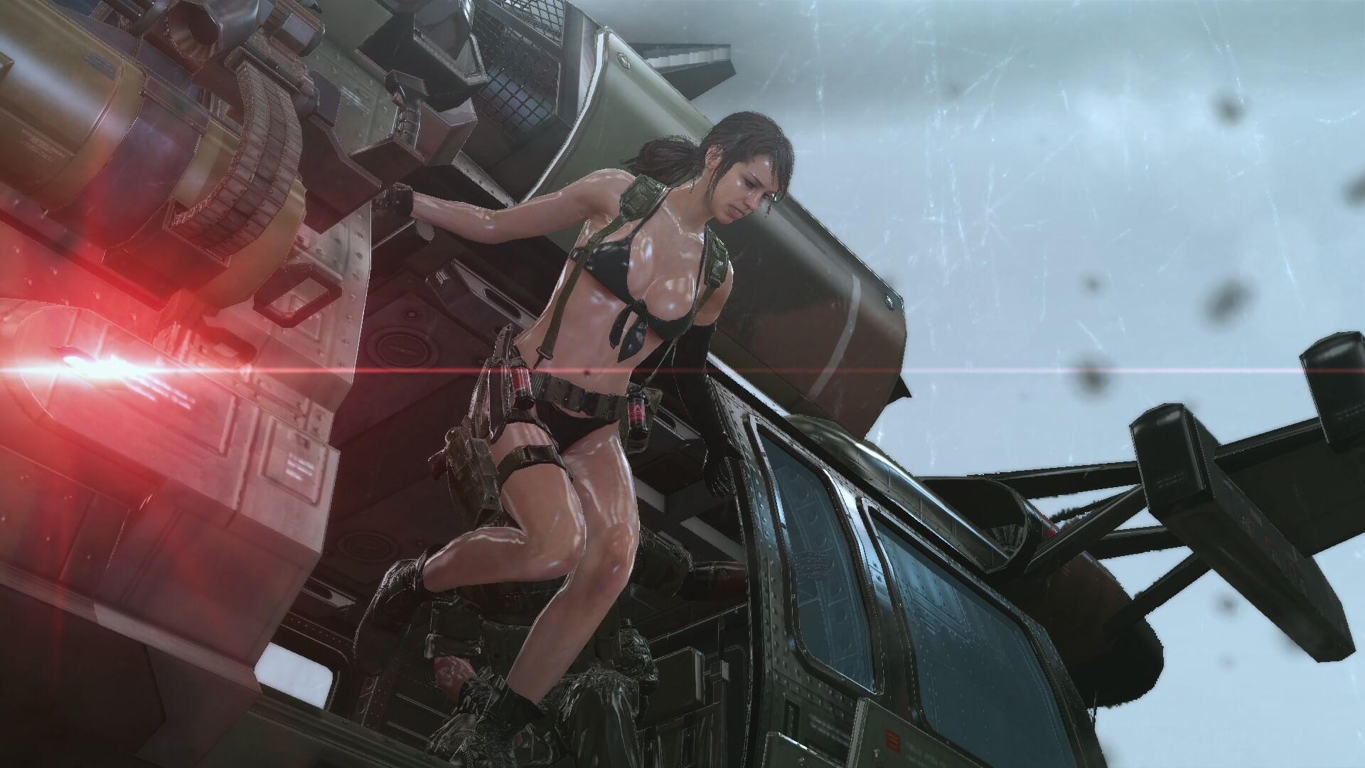 Nude мод для Quiet из Metal Gear Solid 5.