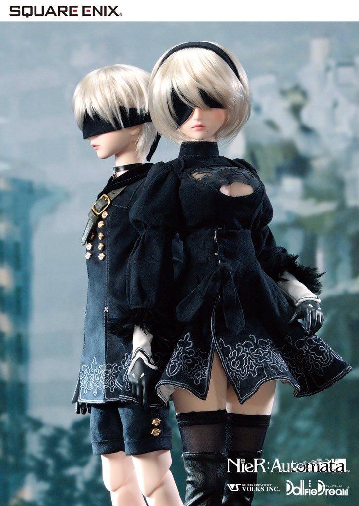 Куклы 2B и 9S от Dollfie Dream великолепны